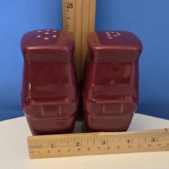 Longaberger Square Salt & Pepper Shakers Paprika - Picture 3 of 10